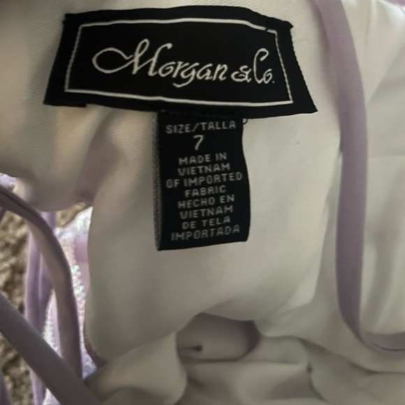 Size 7 Prom Dress, sparkle lavender, Nordstrom - Picture 8 of 10